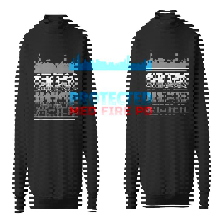 シカゴ・プロテクテッド Med Fire Pd シカゴファン向け スウェットシャツ