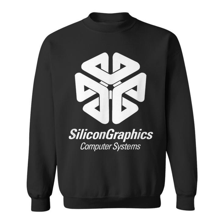 シリコングラフィックス コンピューターシステム レトロ スーパーコンピューター スウェットシャツ