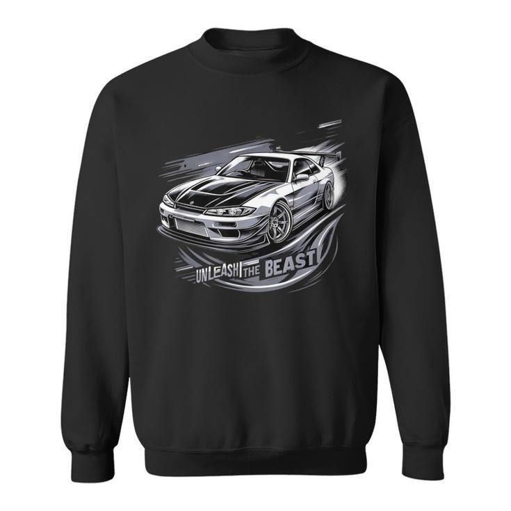 シルビアスピリット Jdm ジャパン ドリフト カルチャー スピードカー ラリー17 スウェットシャツ