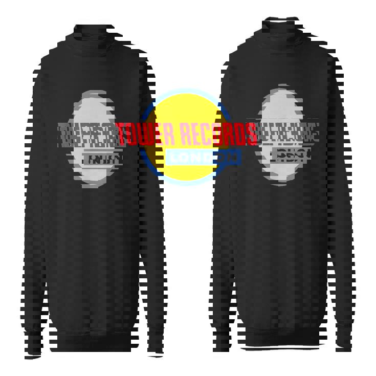 タワーレコード ロンドン 音楽 レトロ ヴィンテージ スウェットシャツ