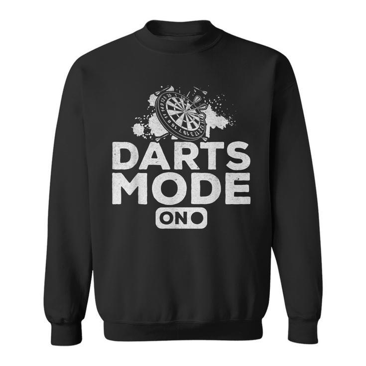ダーツモードダーツ遊ぶダーツムードダーツ遊ぶダーツ スウェットシャツ