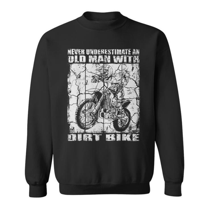 ダートバイクオールドマン スウェットシャツ