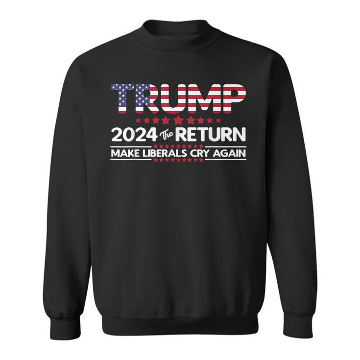 トランプ 2024 ザ・リターン スウェットシャツ