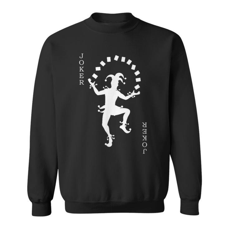 トランプジョーカーtシャツ スウェットシャツ