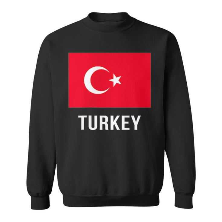 トルコの国旗 スウェットシャツ