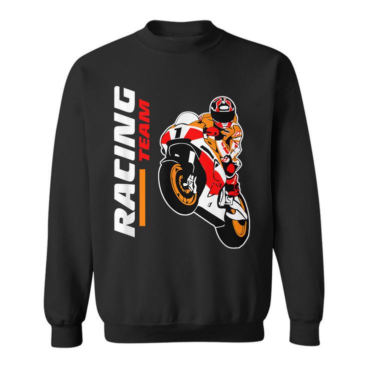 バイクレース Motorcycle Racing スウェットシャツ
