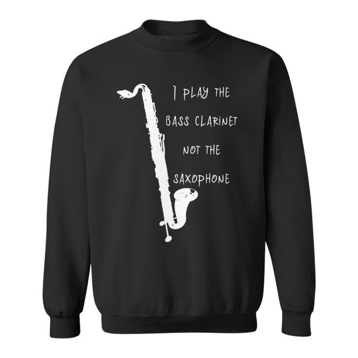 バスクラリネット 長袖tシャツ スウェットシャツ