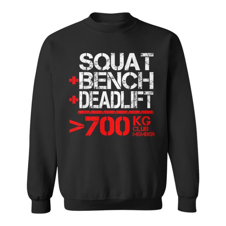 パワーリフティング700kgクラブメンブ Powerlifting 700 Kg Club Member スウェットシャツ