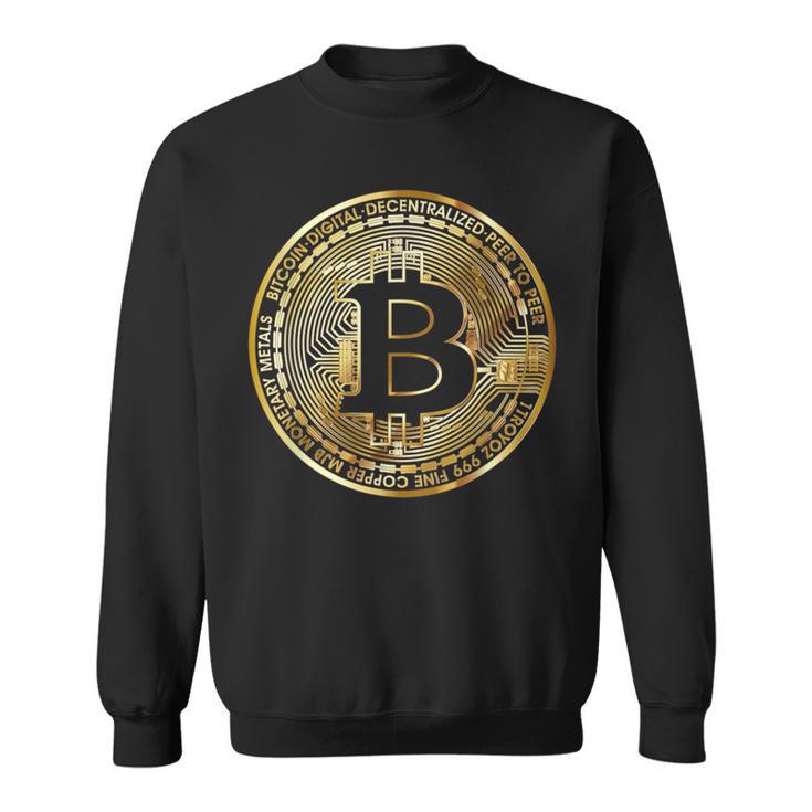 ビットコインbtcコイン暗号トレーダーBitcoinフューチャーフリーダムギフト スウェットシャツ