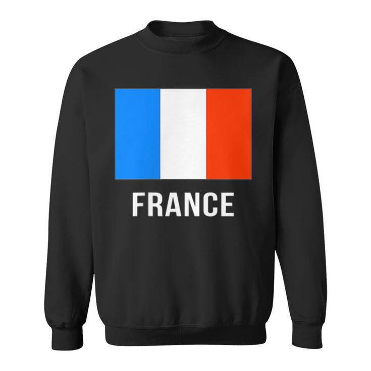 フランス国旗シャツ スウェットシャツ