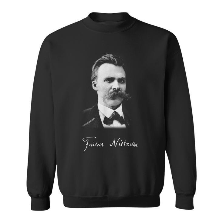 フリードリヒ・ニーチェ 哲学 ドイツ 哲学者 知恵 Nietzsche German Philosopher スウェットシャツ