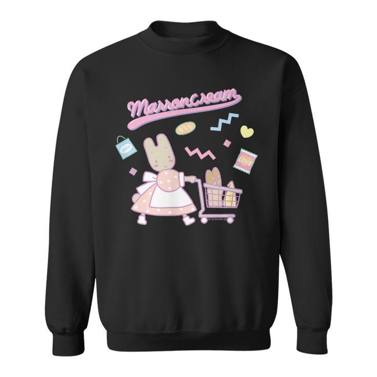 マロンクリーム ショッピングpop スウェットシャツ