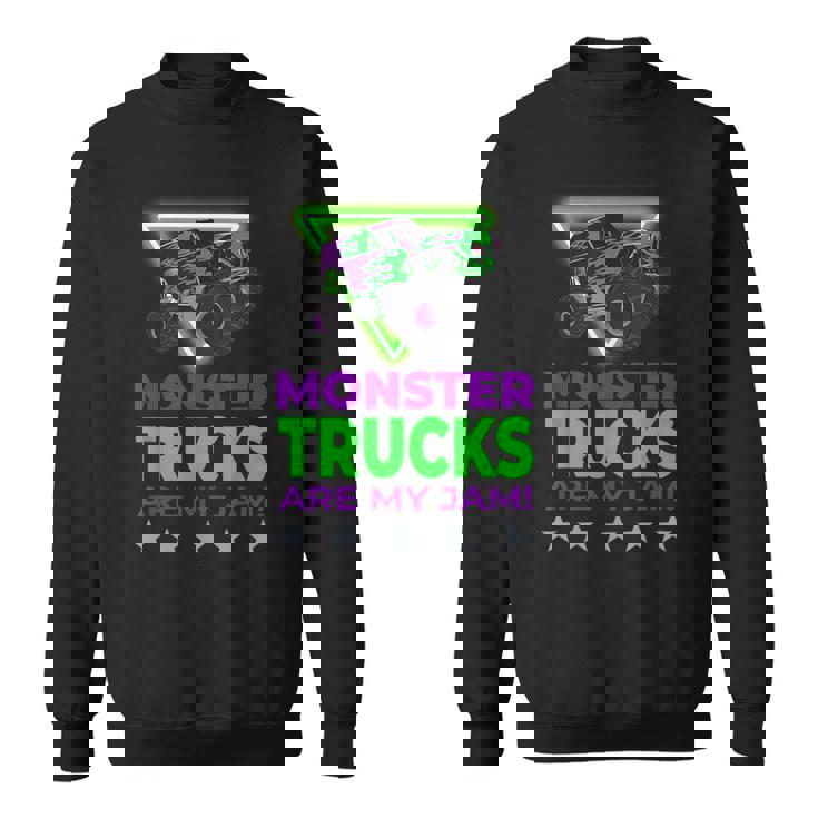 モンスタートラックは私のジャムです スウェットシャツ