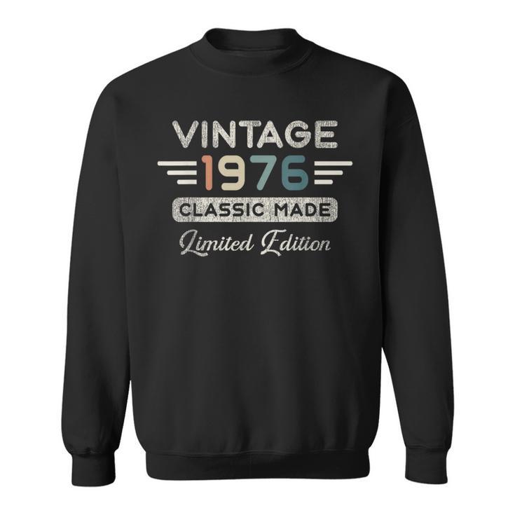 ヴィンテージ1976限定版 50歳の誕生日 スウェットシャツ