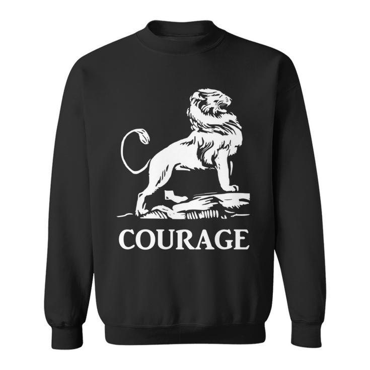 勇気を持って 長袖tシャツ スウェットシャツ