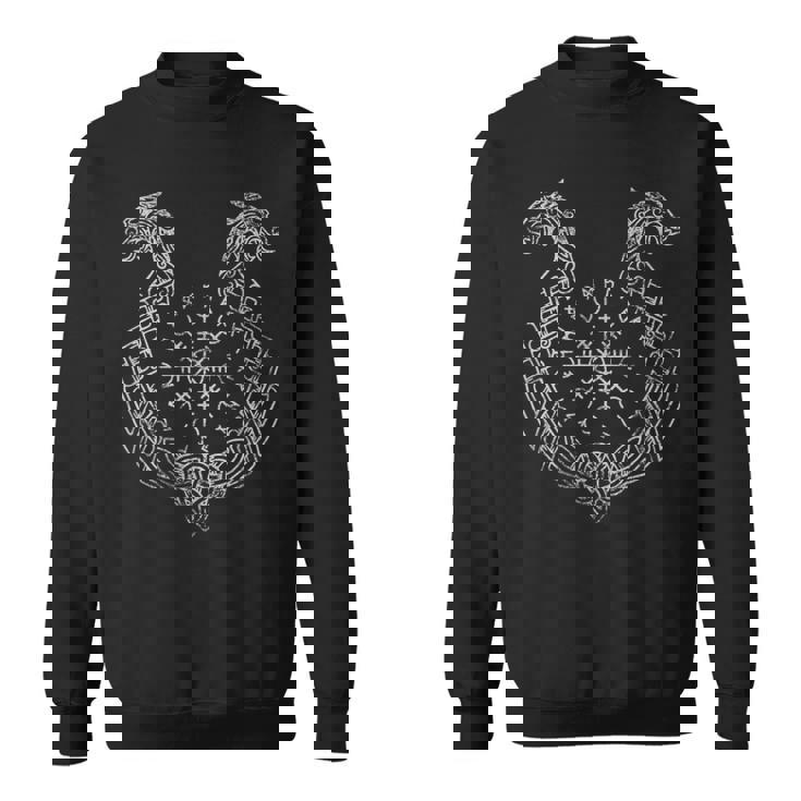 北欧バイキングコンパス アイスランド スウェットシャツ