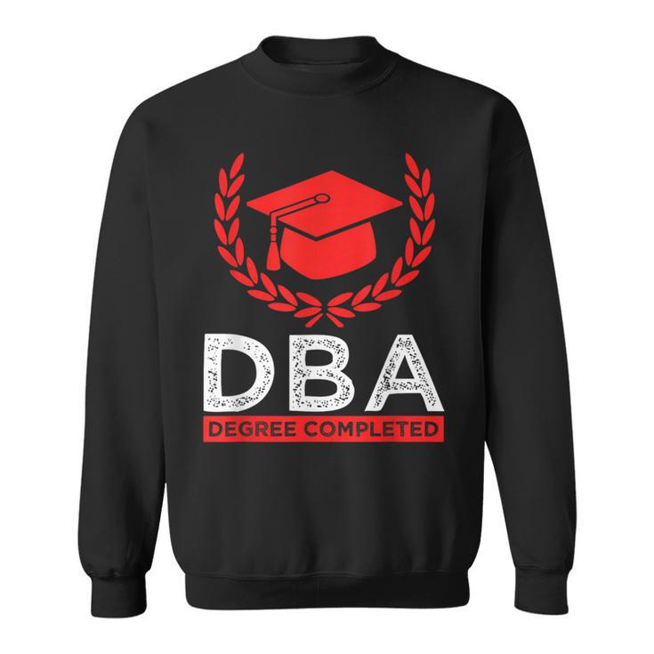 博士 Dba 学生 経営学博士 スウェットシャツ