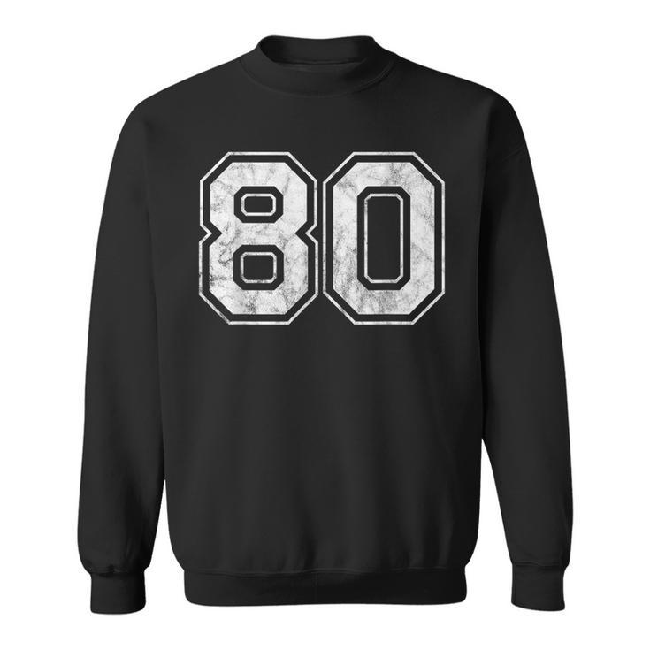 番号 80 スウェットシャツ
