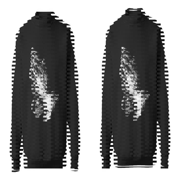 祈りの手 スウェットシャツ