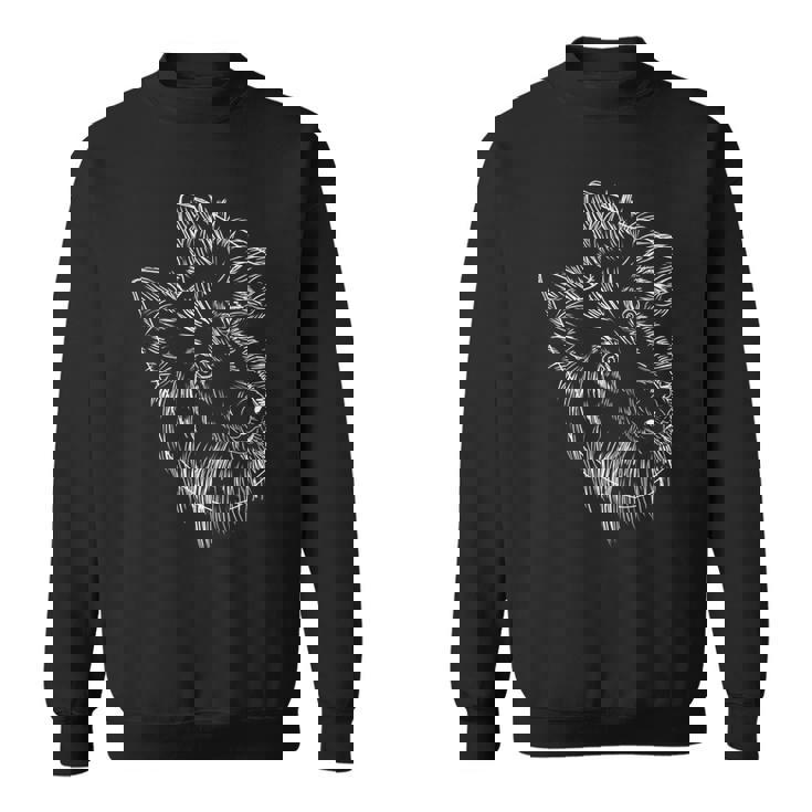 面白い ベルジアンシェパード ドッグ タービュレン スウェットシャツ