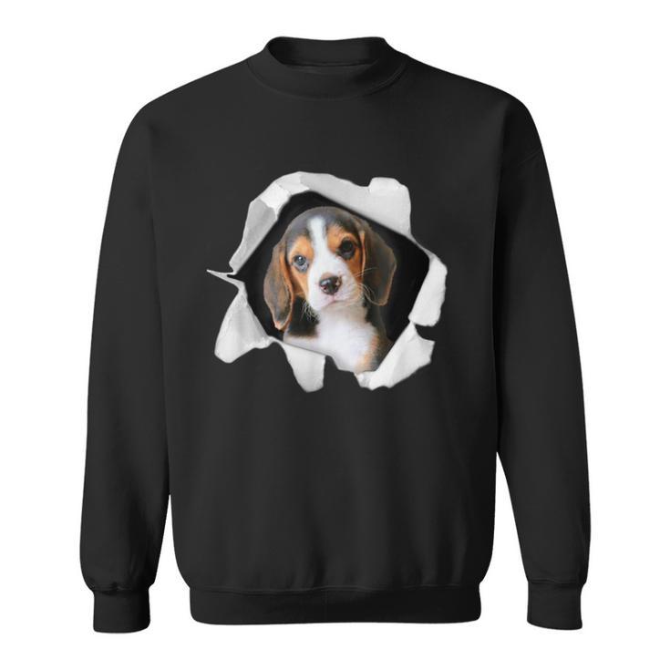 面白いtシャツ ビーグル 犬 イヌ わんこ メンズ 犬好き グッズ かわいい おもしろ 面白い 服 ネタ スウェットシャツ