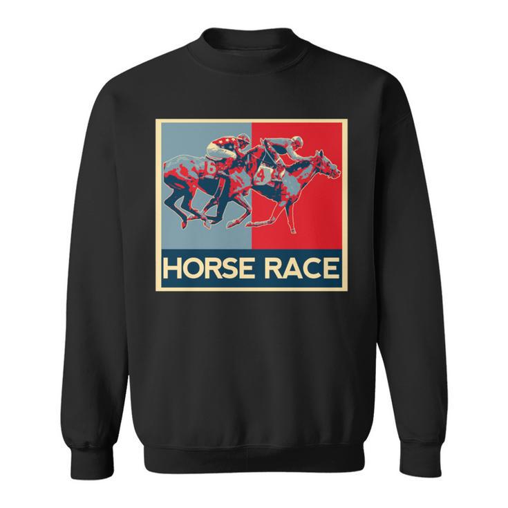 面白いtシャツ 馬tシャツ 競馬 馬 レース 乗馬 ジョッキー メンズ おもしろ 面白い グッズ ネタ 男性用 レトロ 長袖tシャツ スウェットシャツ