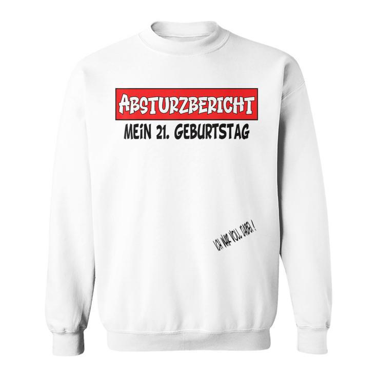 21st Birthday Guest Book Sweatshirt