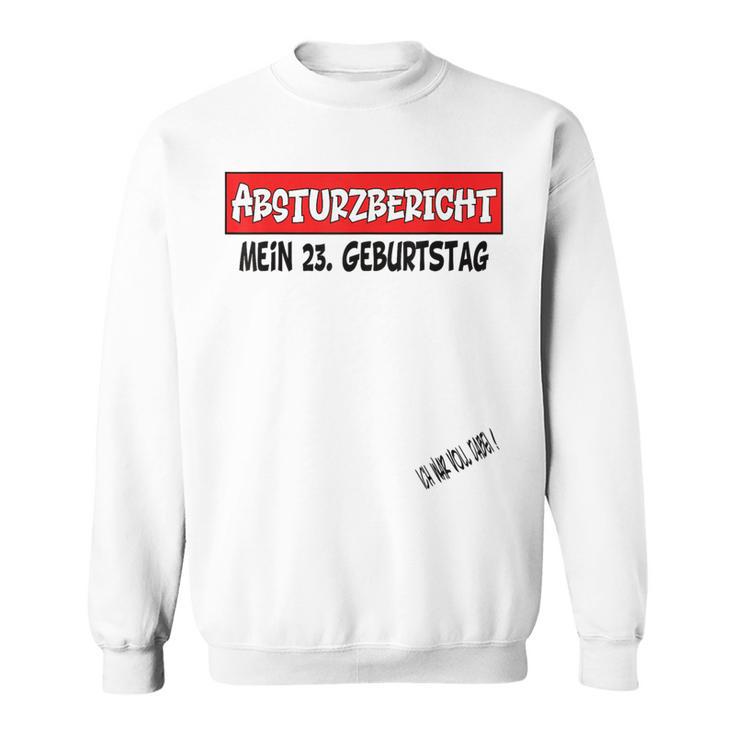 23rd Birthday Guest Book Sweatshirt
