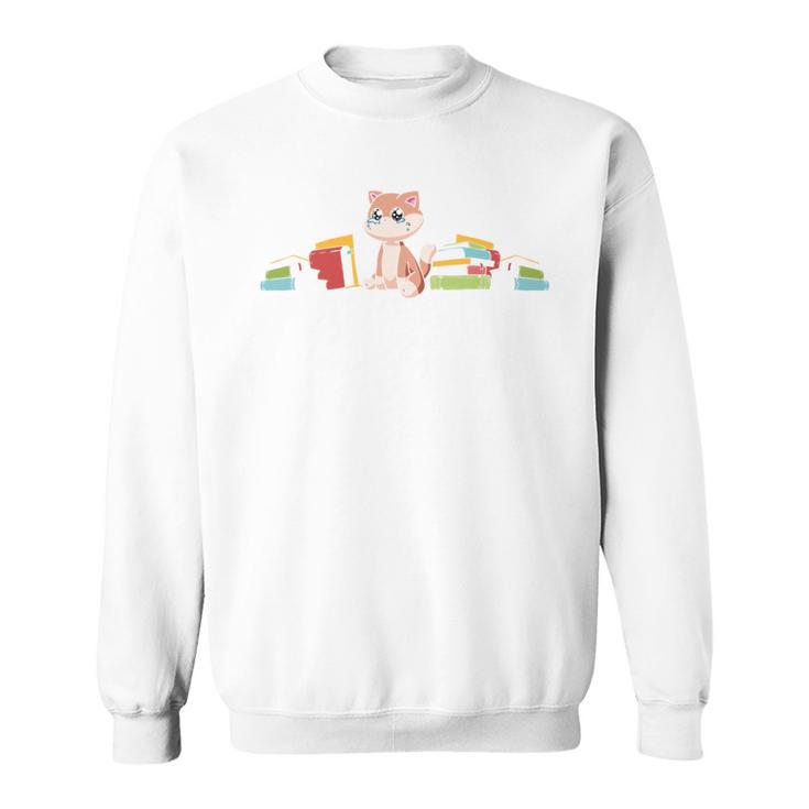 Abibliophobia Definitio For a Book Lovers Bookworm Sweatshirt