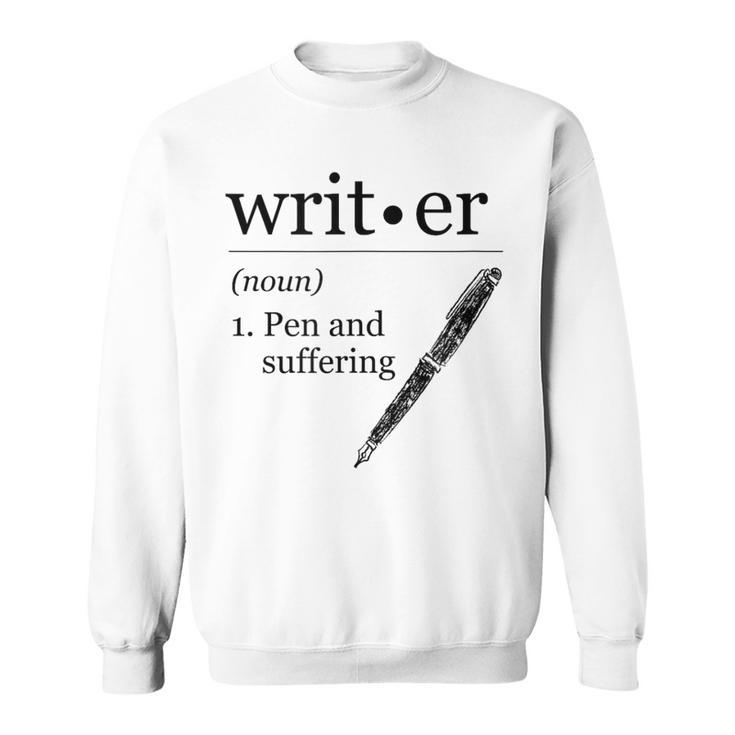 Author Book Writer Journalist Novelist Sweatshirt