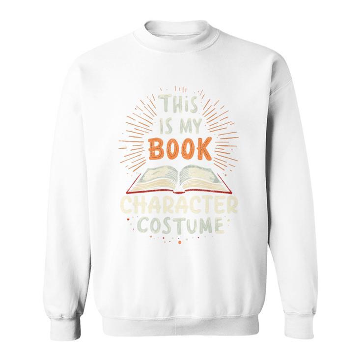 This Is My Book Character Costume Premium Tri-Blend Sweatshirt