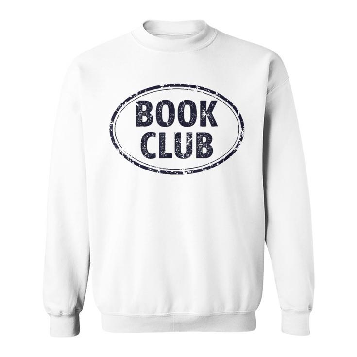 Book Club Oval Logo Sweatshirt