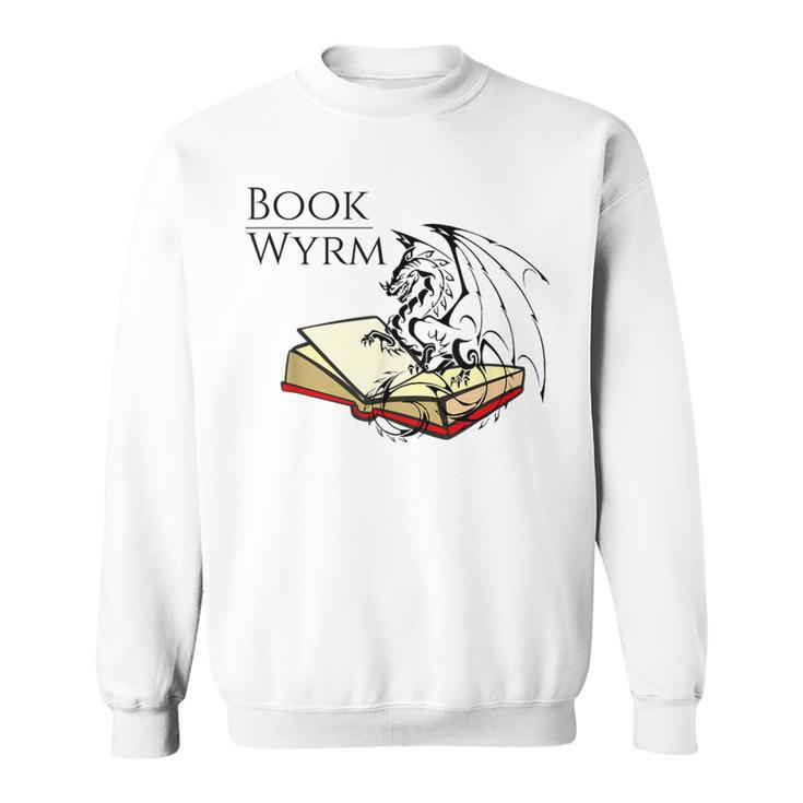Book Lover I'm A Bookwyrm Not A Bookworm T-Shirt Sweatshirt