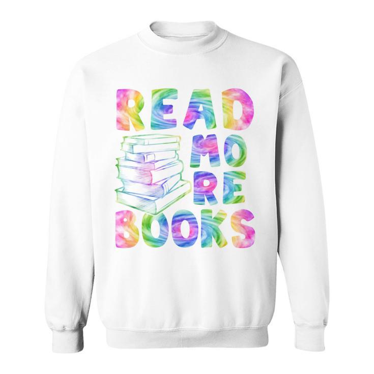 Book Reading Club Tie Dye Book Lovers Librarians Sweatshirt