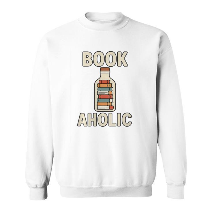 Bookaholic – Book Lover Pun Graphic For Readers Premium Tri-Blend Sweatshirt