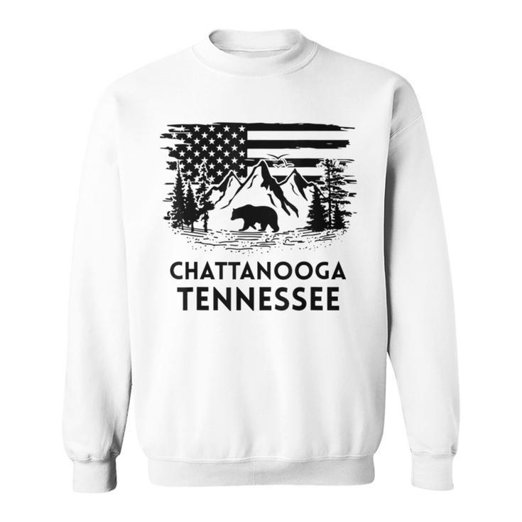 Chattanooga テネシーベア アメリカ国旗 南部 スウェットシャツ