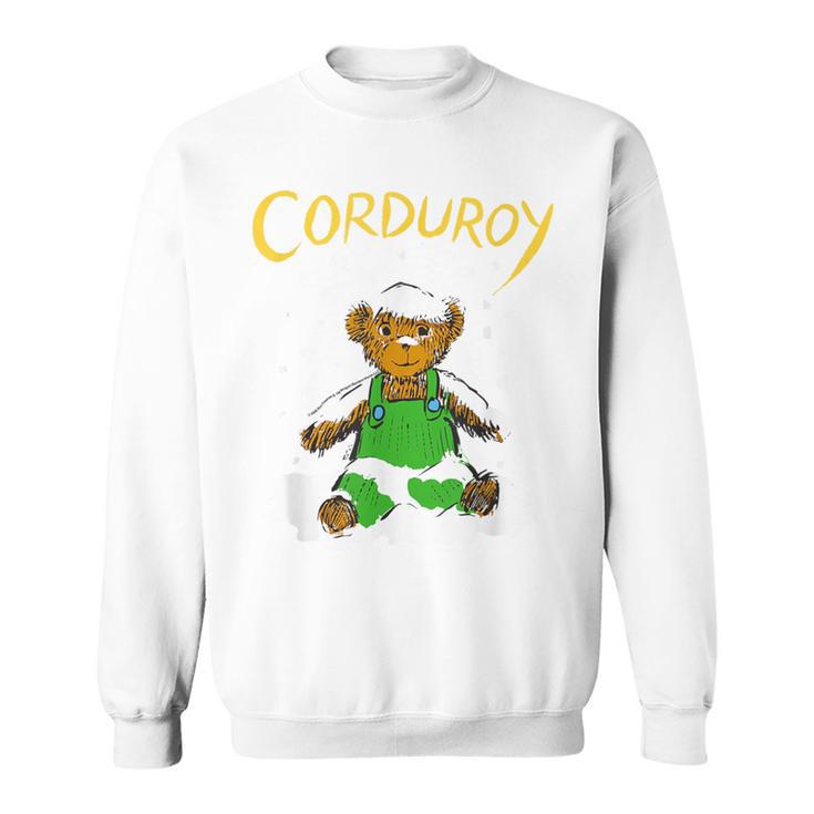 Corduroy Teddy Bear In The Snow Christmas Children's Book Sweatshirt