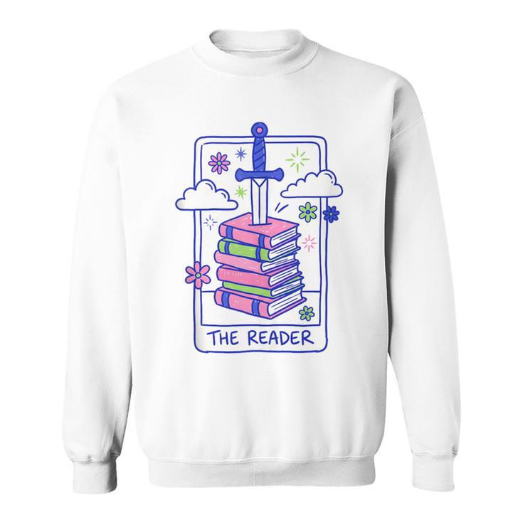 Dark Romance Reader Retro 90s Style Bookish Spicy Book Lover Sweatshirt
