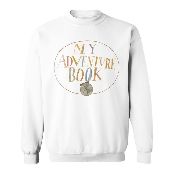Disney Pixar Up My Adventure Book Comfort Colors Crop Top Sweatshirt