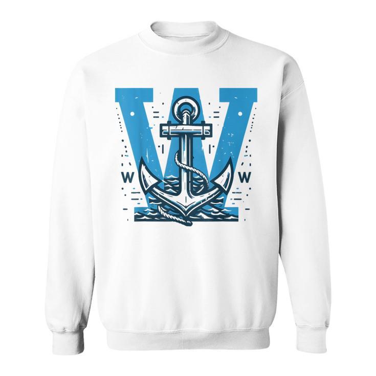 Divertidoelero Azul W Anchor Camisa de entrenamiento