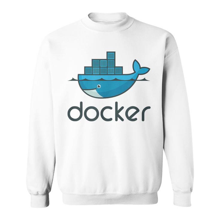 Docker Engine プラットフォーム間でのアプリケーションのデプロイと実行 スウェットシャツ