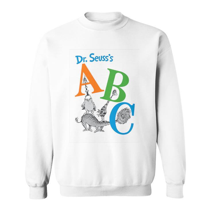 Dr Seuss ABC Book Cover Premium Tri-Blend Sweatshirt