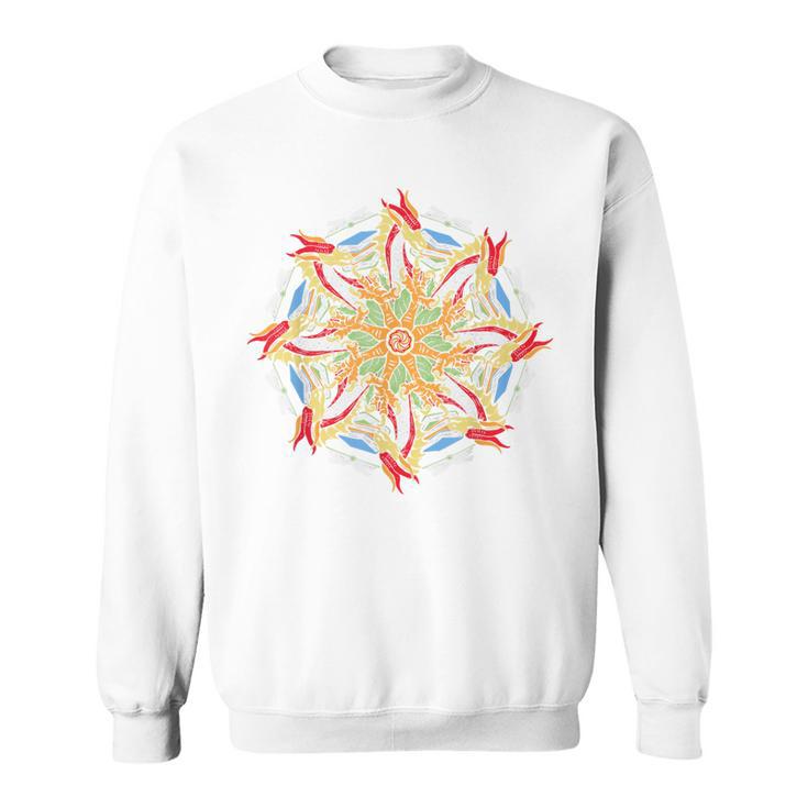 Dragons & Books Mandala Artistic Fire Beast Mindfulness Sweatshirt Dragons & Books Mandala Artistic Fire Beast Mindfulness Sweatshirt
