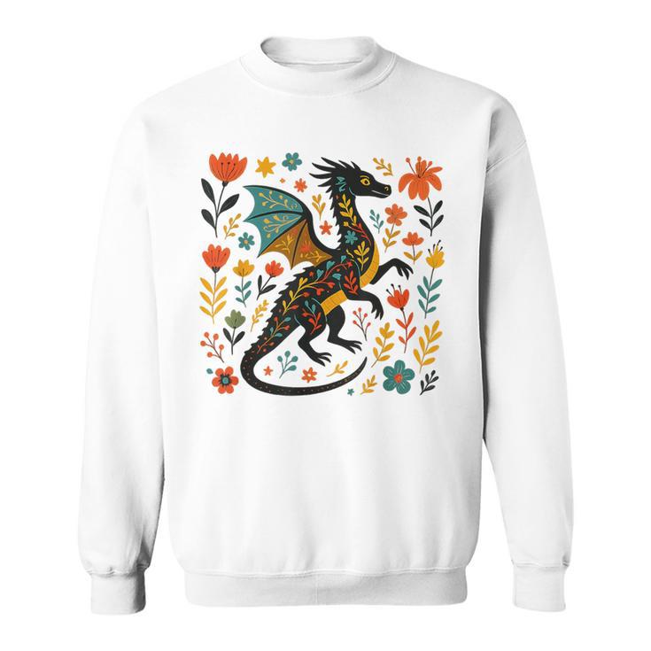 Fantasy Book Dragon Bookish Book Lover Bookworm Bookaholic Sweatshirt
