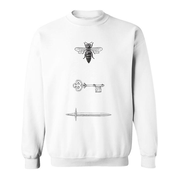 Fantasy Fiction Starless Novel Sea Bee Key Sword Book Sweatshirt