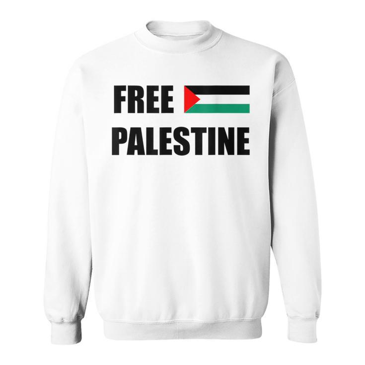 Free Gaza Free Palestine Flag ビンテージtシャツ スウェットシャツ
