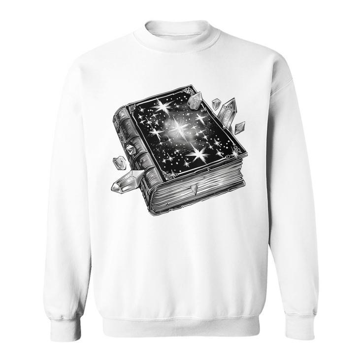 Goth Mystical Gothic Book Sweatshirt Goth Mystical Gothic Book Sweatshirt