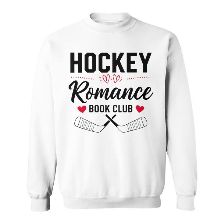 Hockey Romance Book Club Reader Sports Love Reading Premium Tri-Blend Sweatshirt