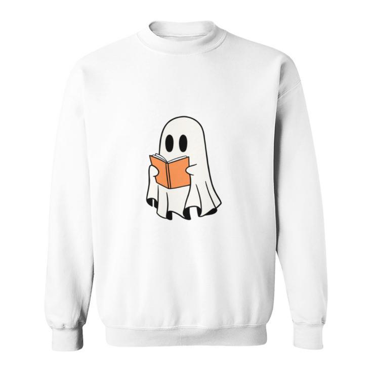 I'm Just Here For The Books Book Lovers Halloween Sweatshirt