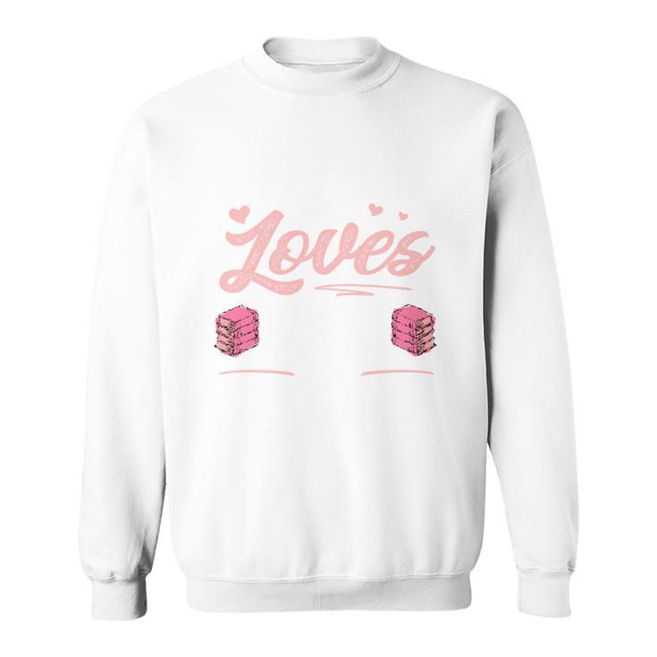 Just A Girl Who Loves Books And Baking Women Sweatshirt